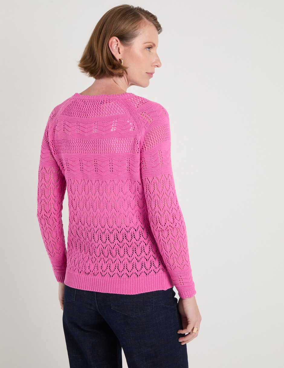 Suéter cuello V para mujer 6