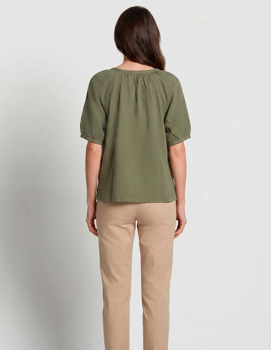 Blusa Weekend manga al codo para mujer