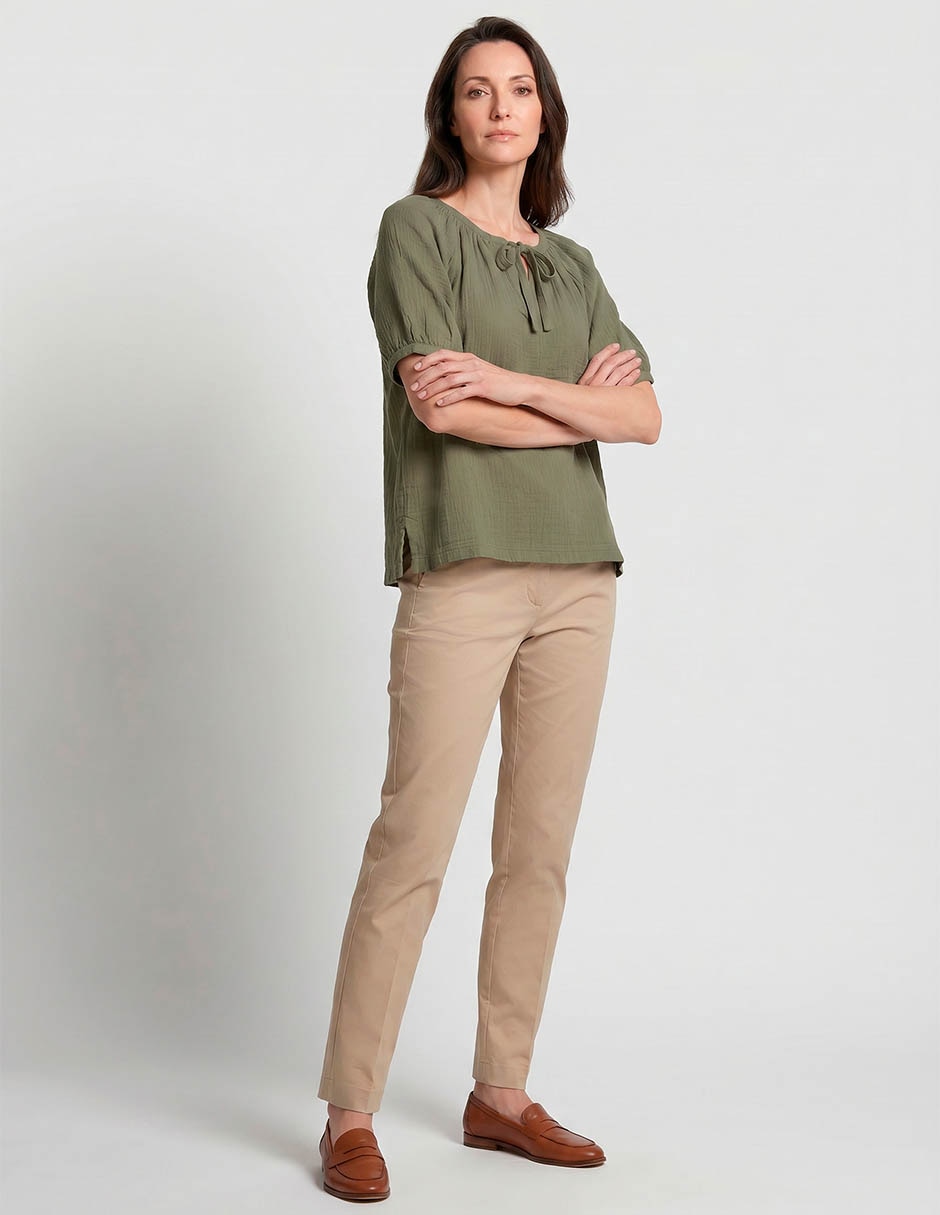 Blusa Weekend manga al codo para mujer