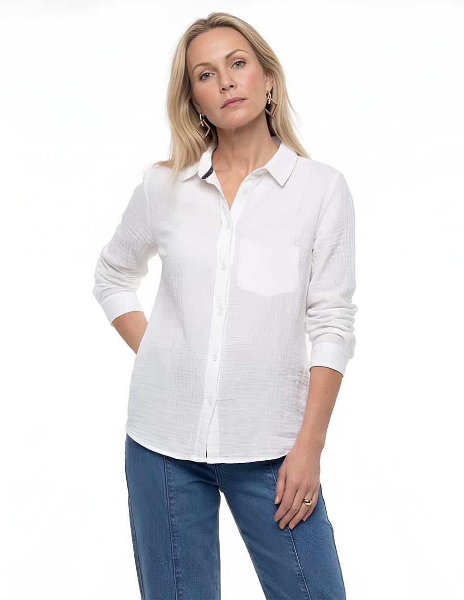 Blusa manga larga para mujer 1