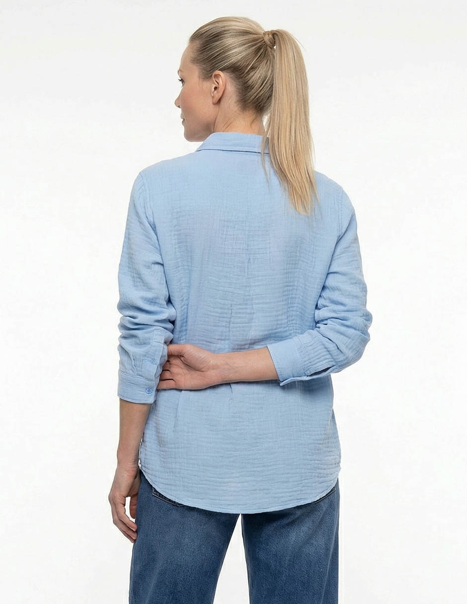 Blusa manga larga para mujer 5