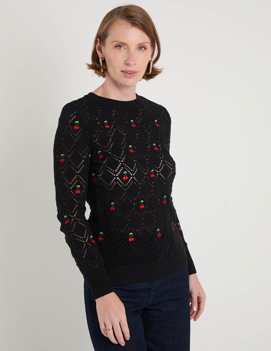 Suéter cuello redondo para mujer Suéter cuello redondo para mujer