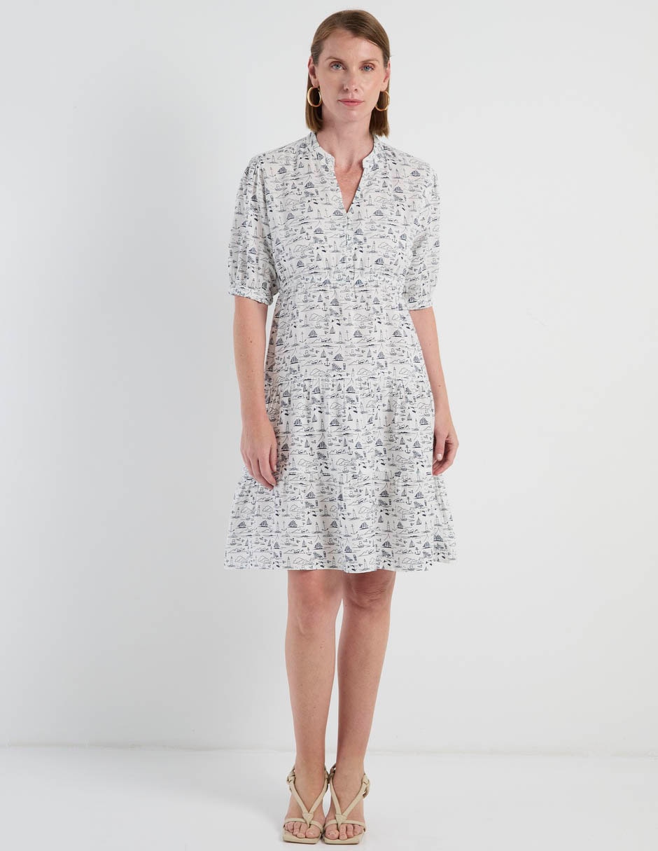 Vestido midi casual para mujer Vestido midi casual para mujer