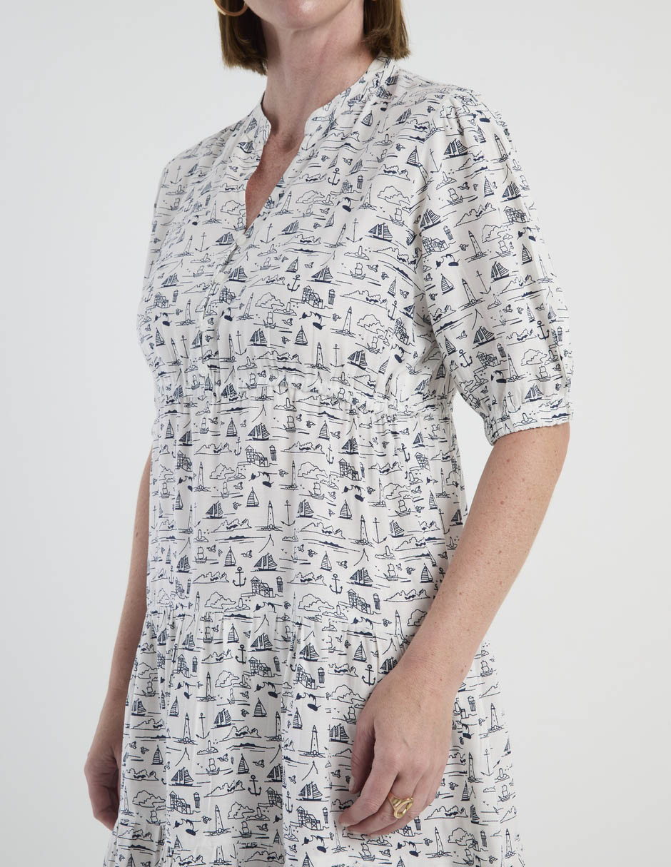 Vestido midi casual para mujer 7