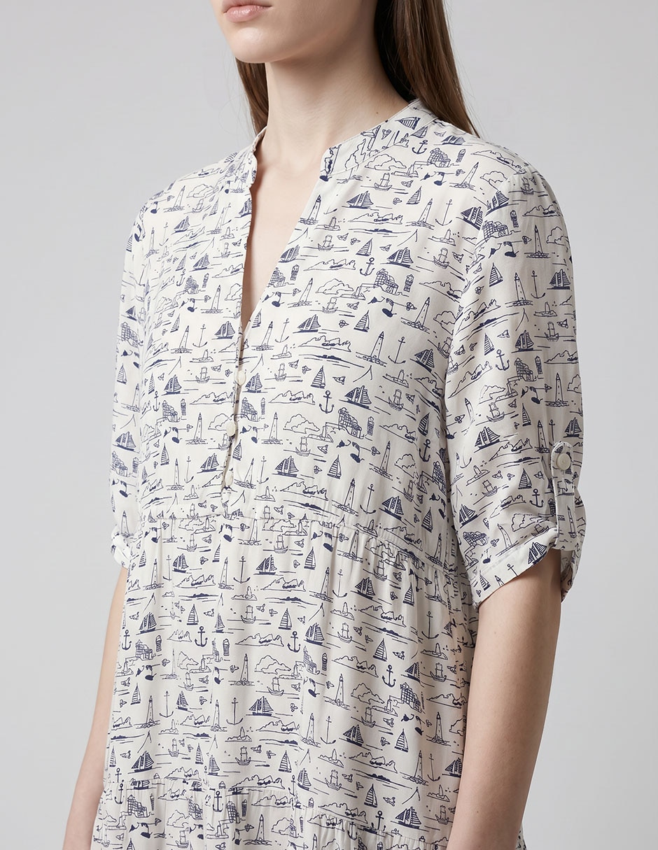 Vestido midi casual para mujer 5