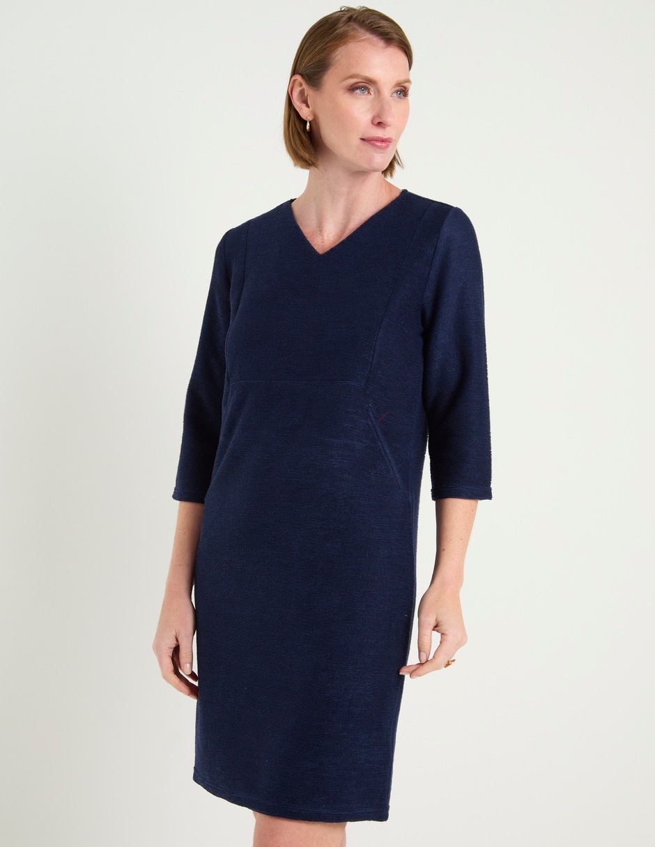 Vestido arriba rodilla casual para mujer