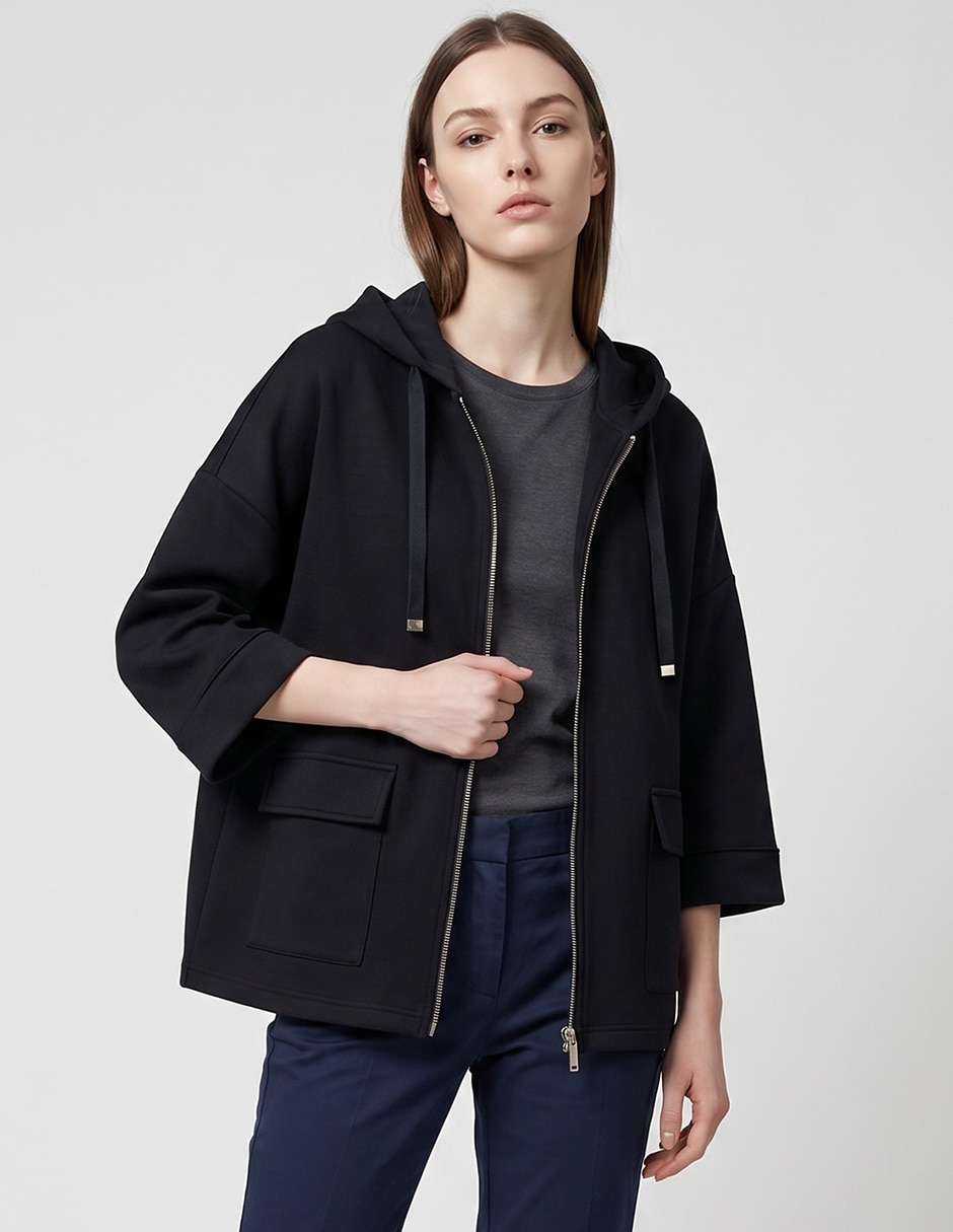 Sudadera con capucha y bolsa para mujer Sudadera con capucha y bolsa para mujer