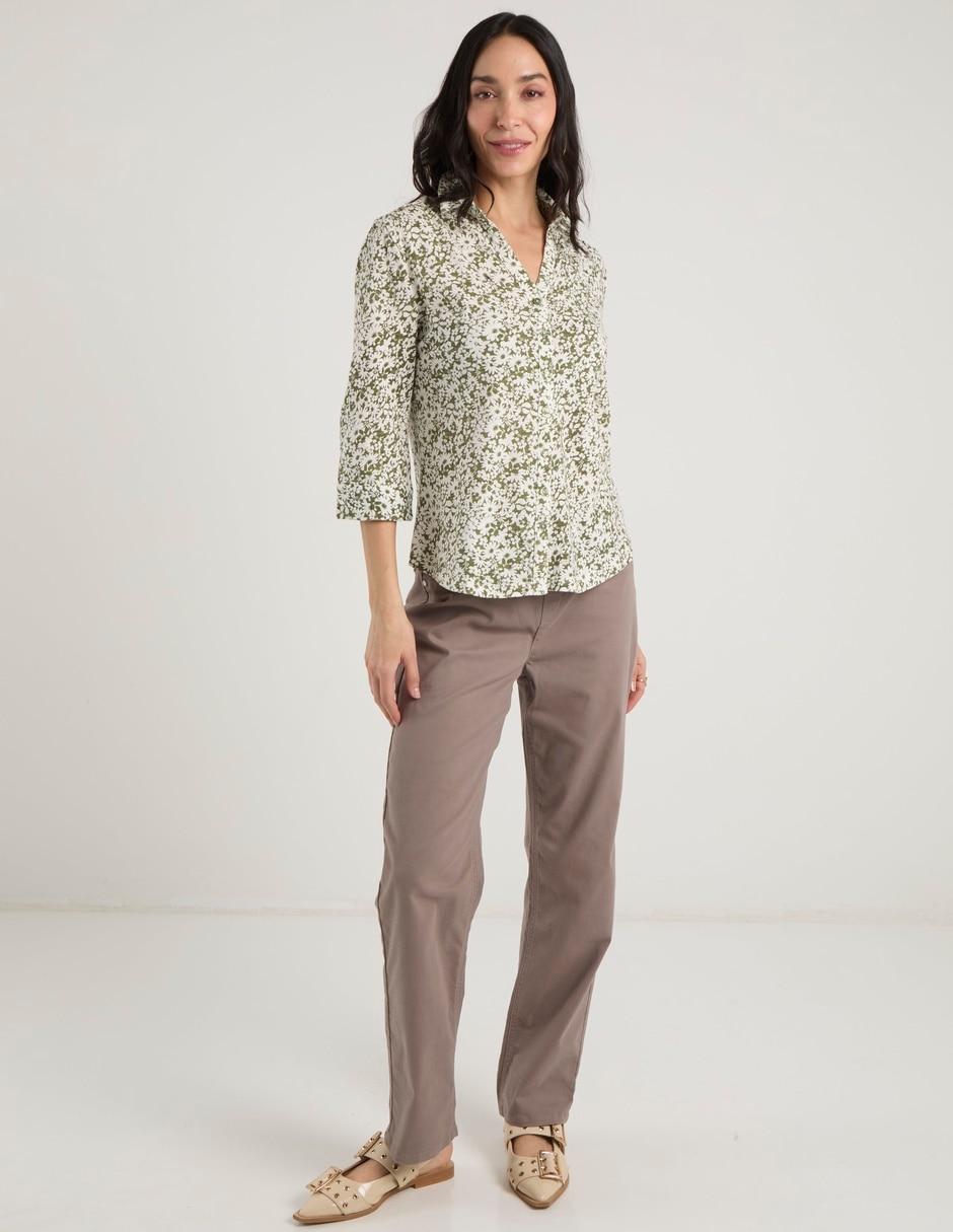 Blusa manga 3/4 para mujer 3