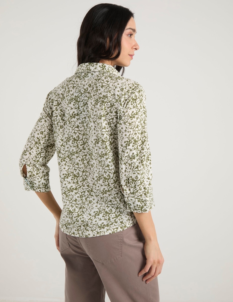 Blusa manga 3/4 para mujer 6