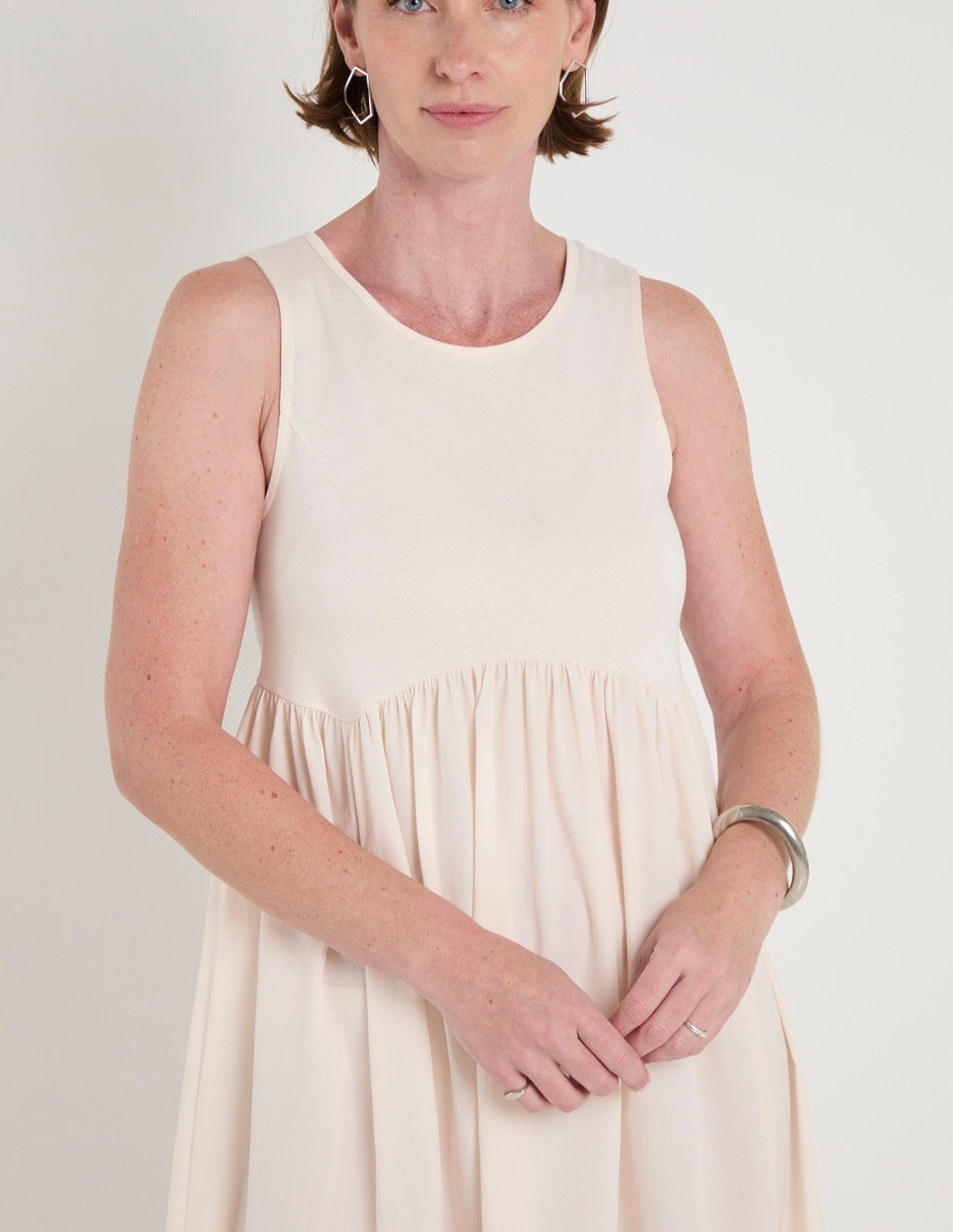 Vestido midi casual para mujer