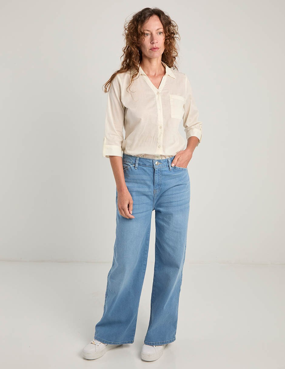 Blusa manga 3/4 para mujer 3