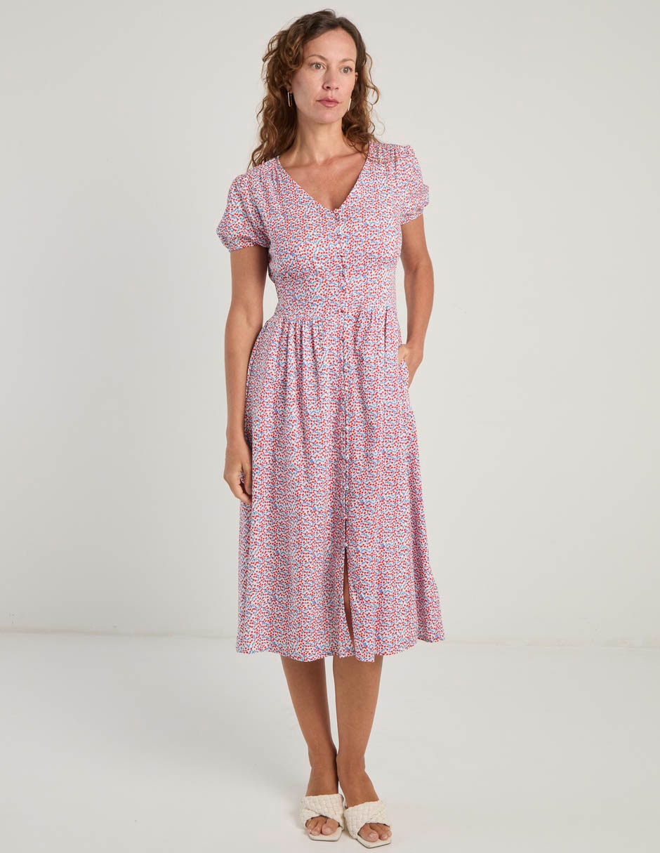 Vestido 3/4 casual para mujer