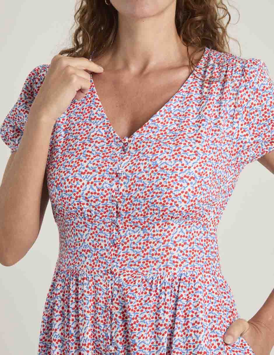 Vestido 3/4 casual para mujer