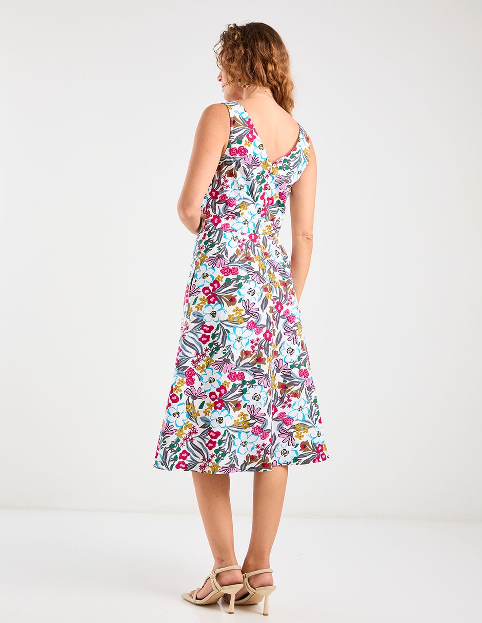 Vestido midi casual para mujer 6