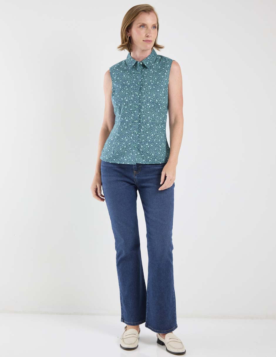 Blusa Weekend sin manga para mujer