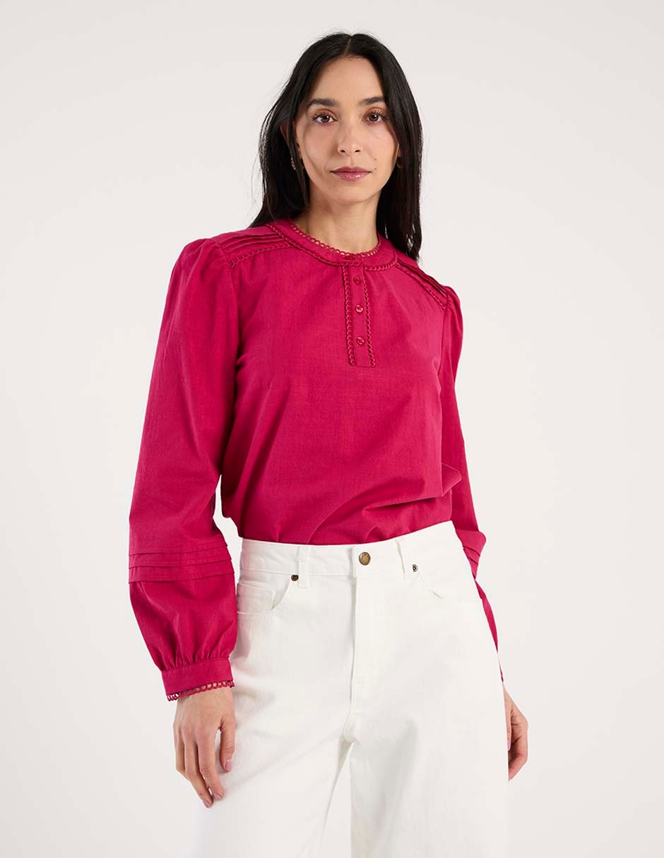 Blusa manga larga para mujer 1