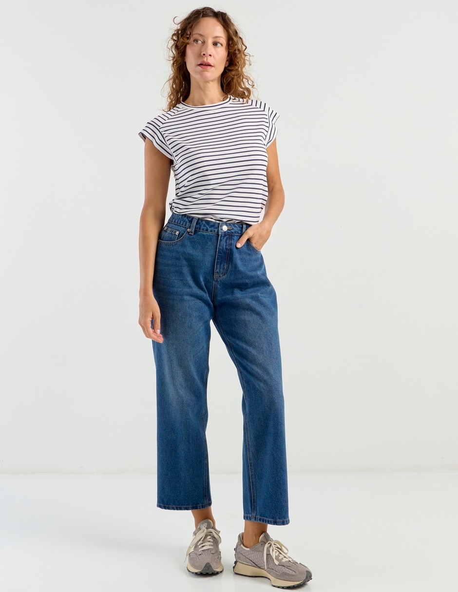 Jeans wide leg para mujer 5