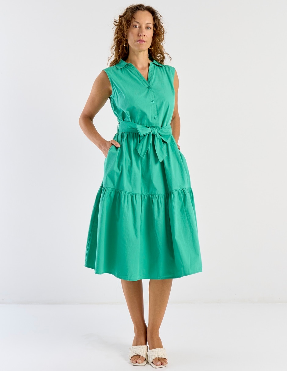 Vestido 3/4 casual para mujer 2