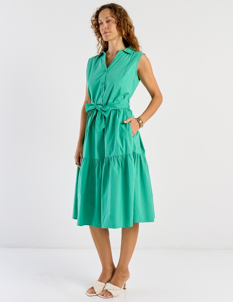 Vestido 3/4 casual para mujer