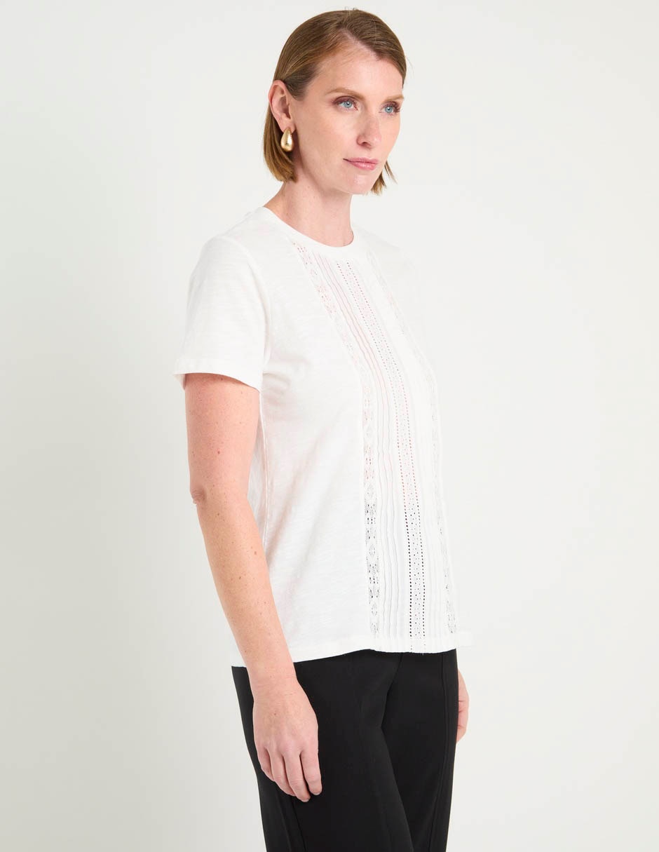 Playera manga corta Weekend cuello redondo para mujer