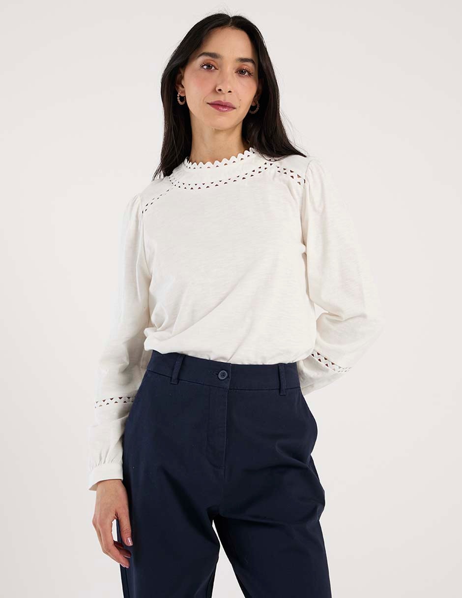 Blusa manga larga para mujer 1