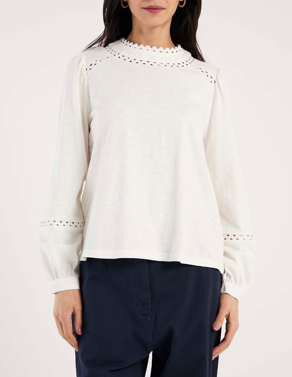 Blusa manga larga para mujer 9
