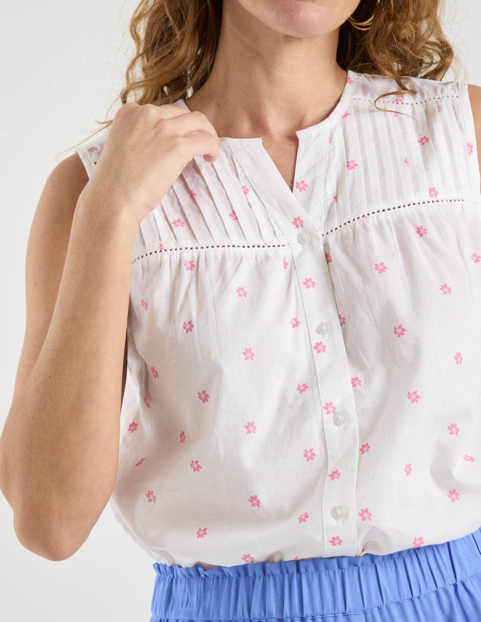 Blusa sin mangas para mujer 5