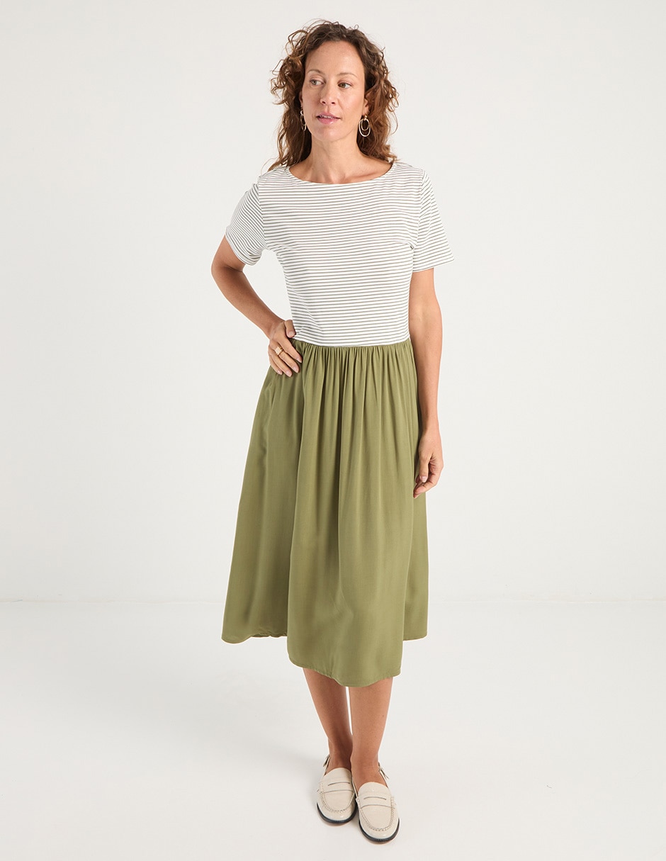 Vestido midi casual para mujer 2
