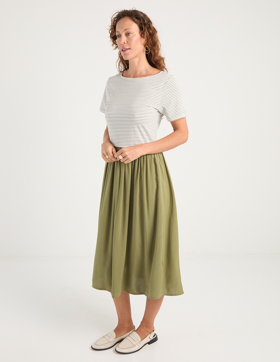 Vestido midi casual para mujer 3
