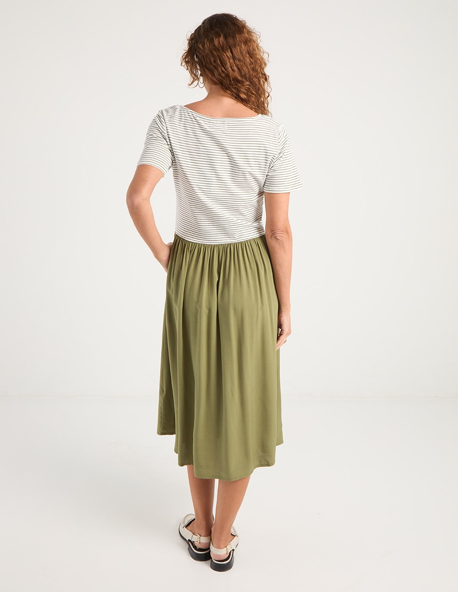 Vestido midi casual para mujer 6