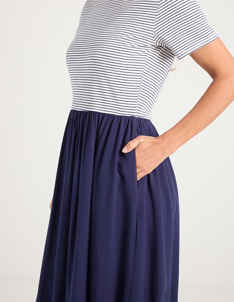 Vestido midi casual Weekend para mujer