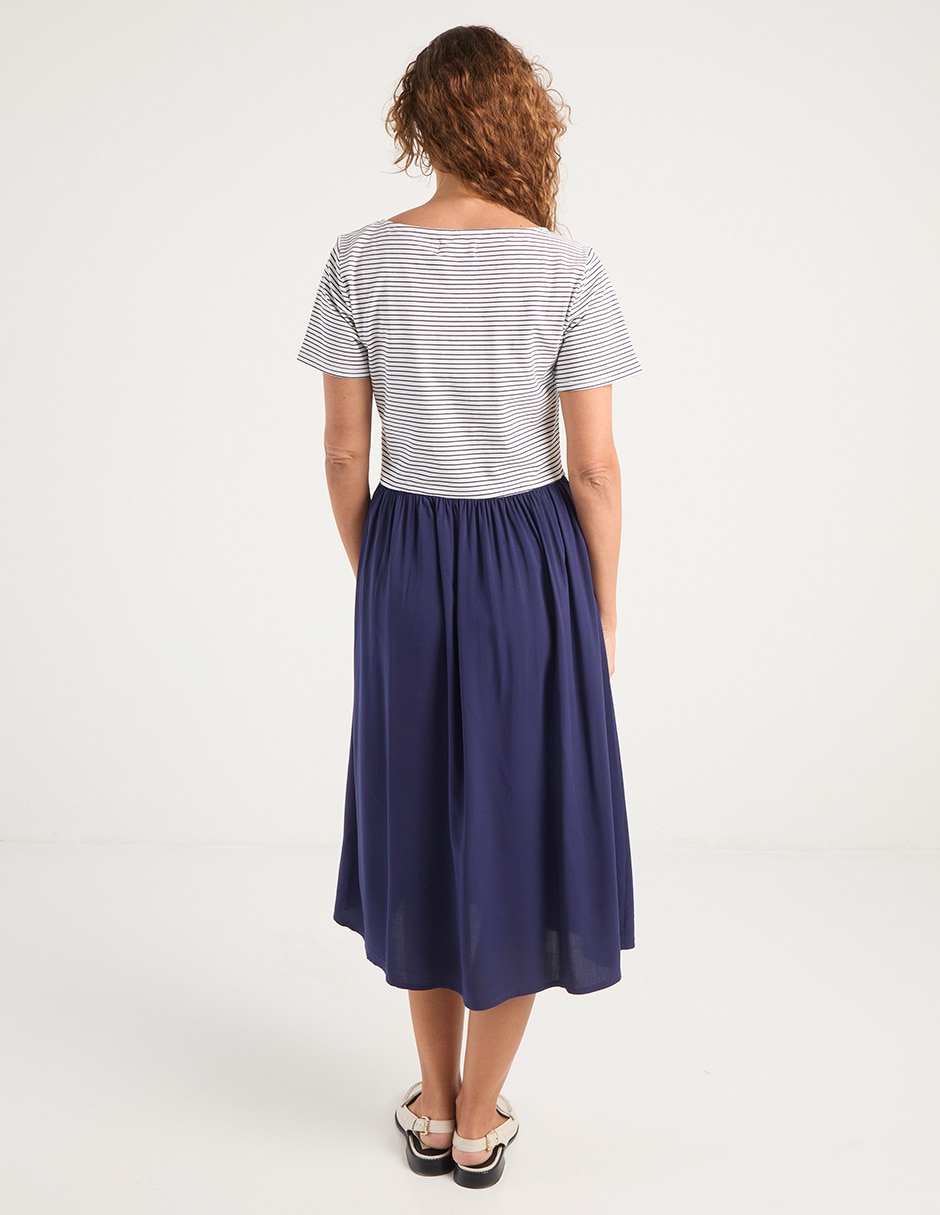 Vestido midi casual Weekend para mujer