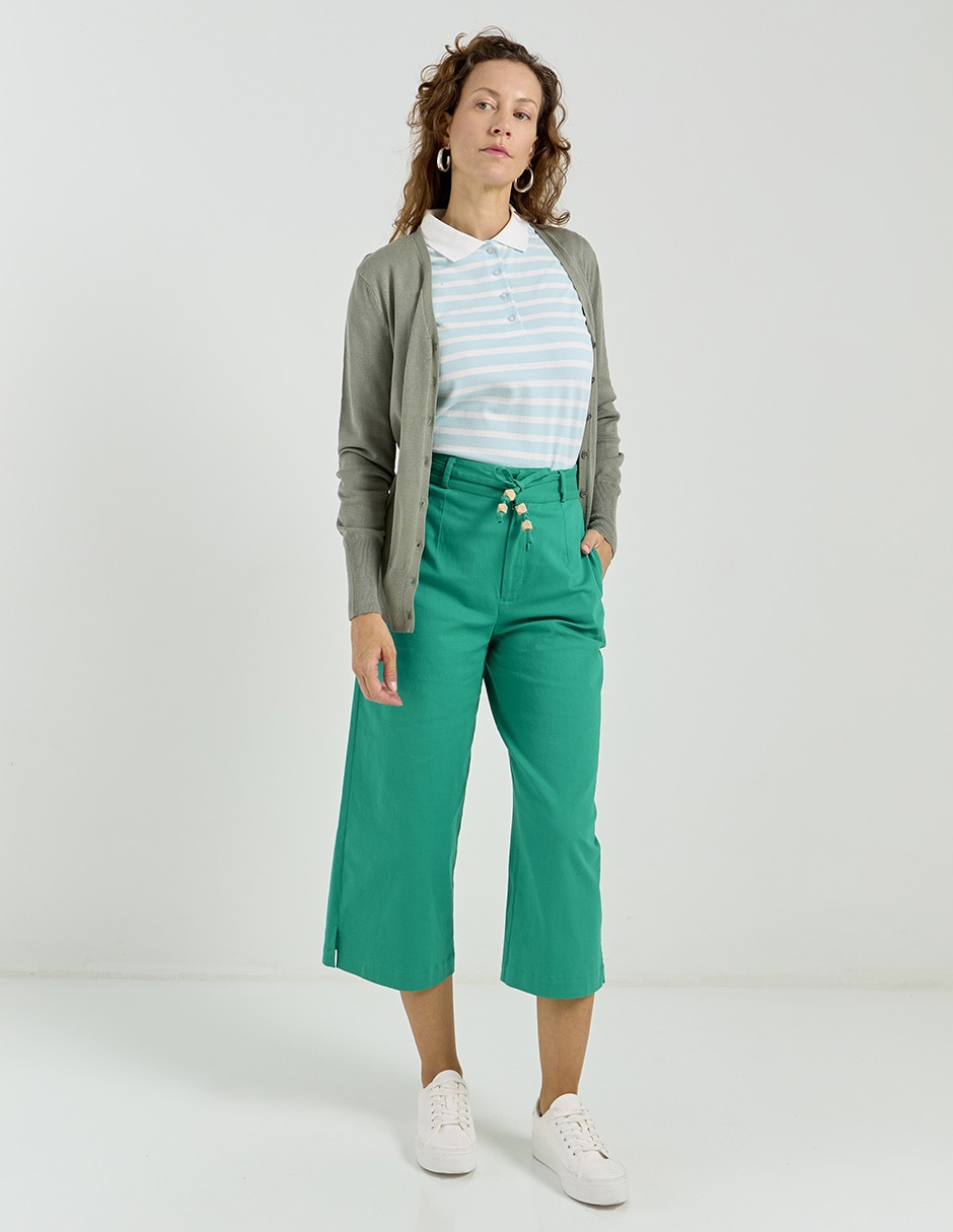 Playera tipo polo Weekend para mujer