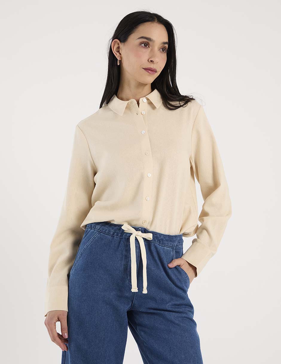 Blusa manga larga para mujer 1