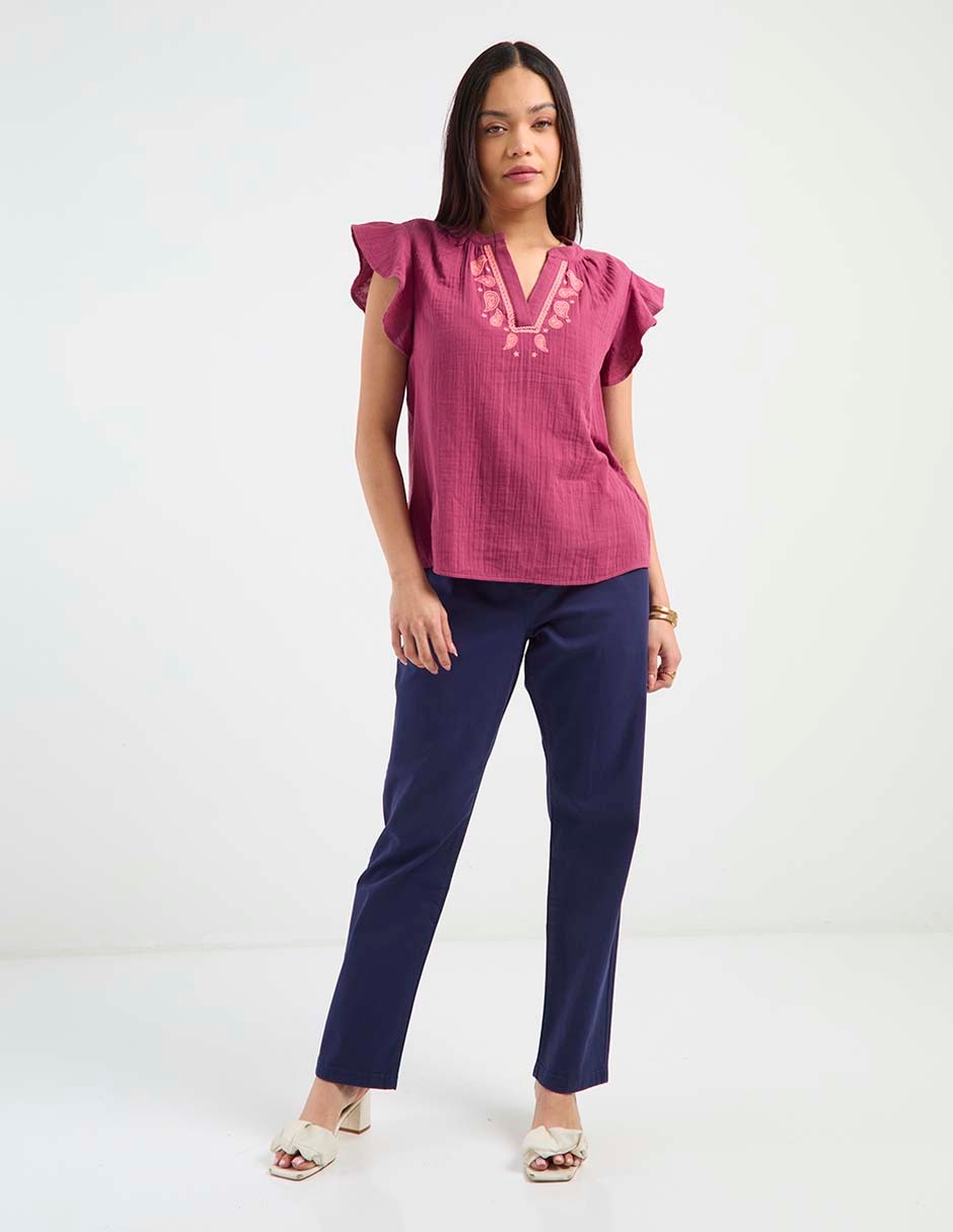 Pantalón slim para mujer 5