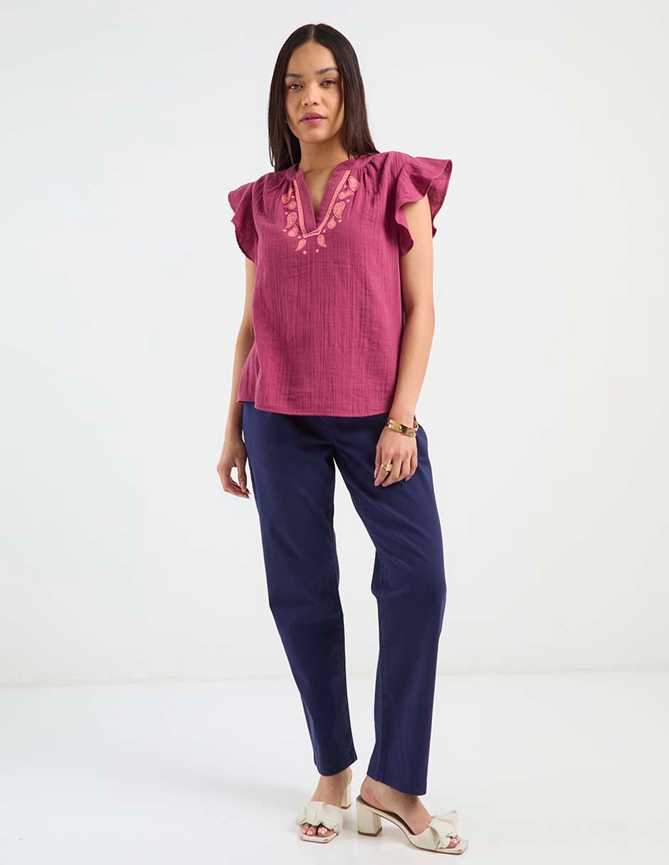 Pantalón slim para mujer 4