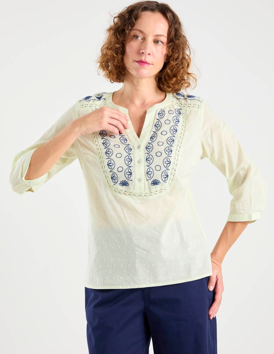 Blusa manga 3/4 para mujer 2