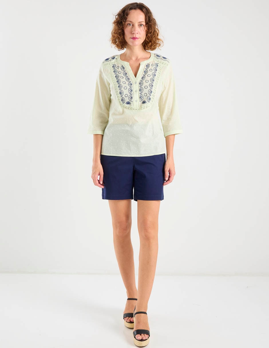 Blusa manga 3/4 para mujer 3