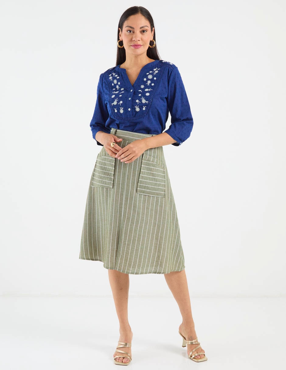 Blusa Weekend manga 3/4 para mujer