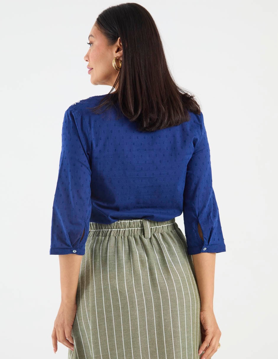 Blusa Weekend manga 3/4 para mujer