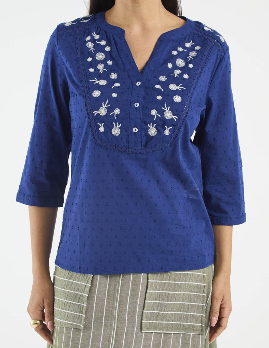 Blusa Weekend manga 3/4 para mujer