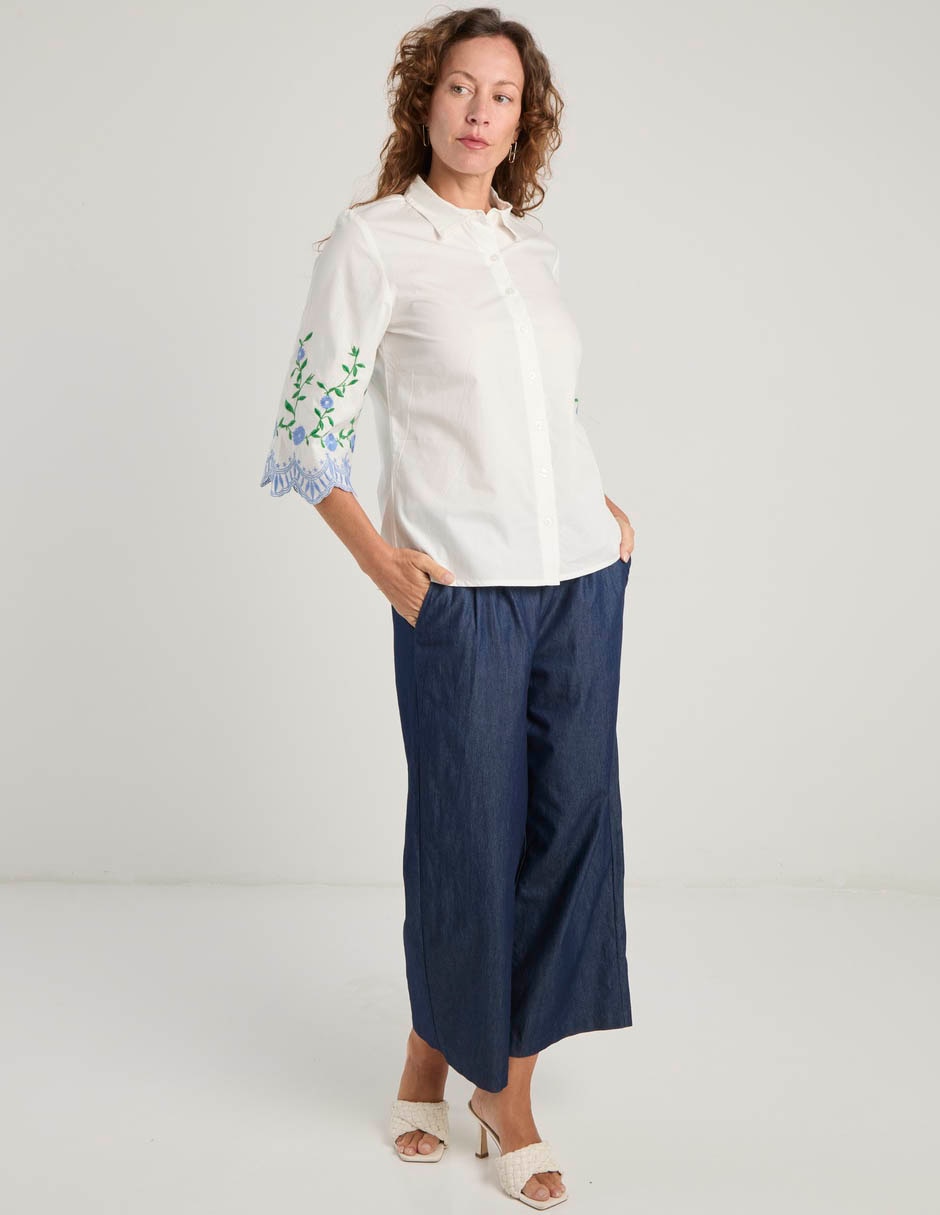 Blusa manga 3/4 para mujer 7