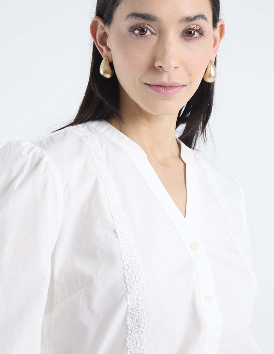 Blusa manga 3/4 para mujer 4