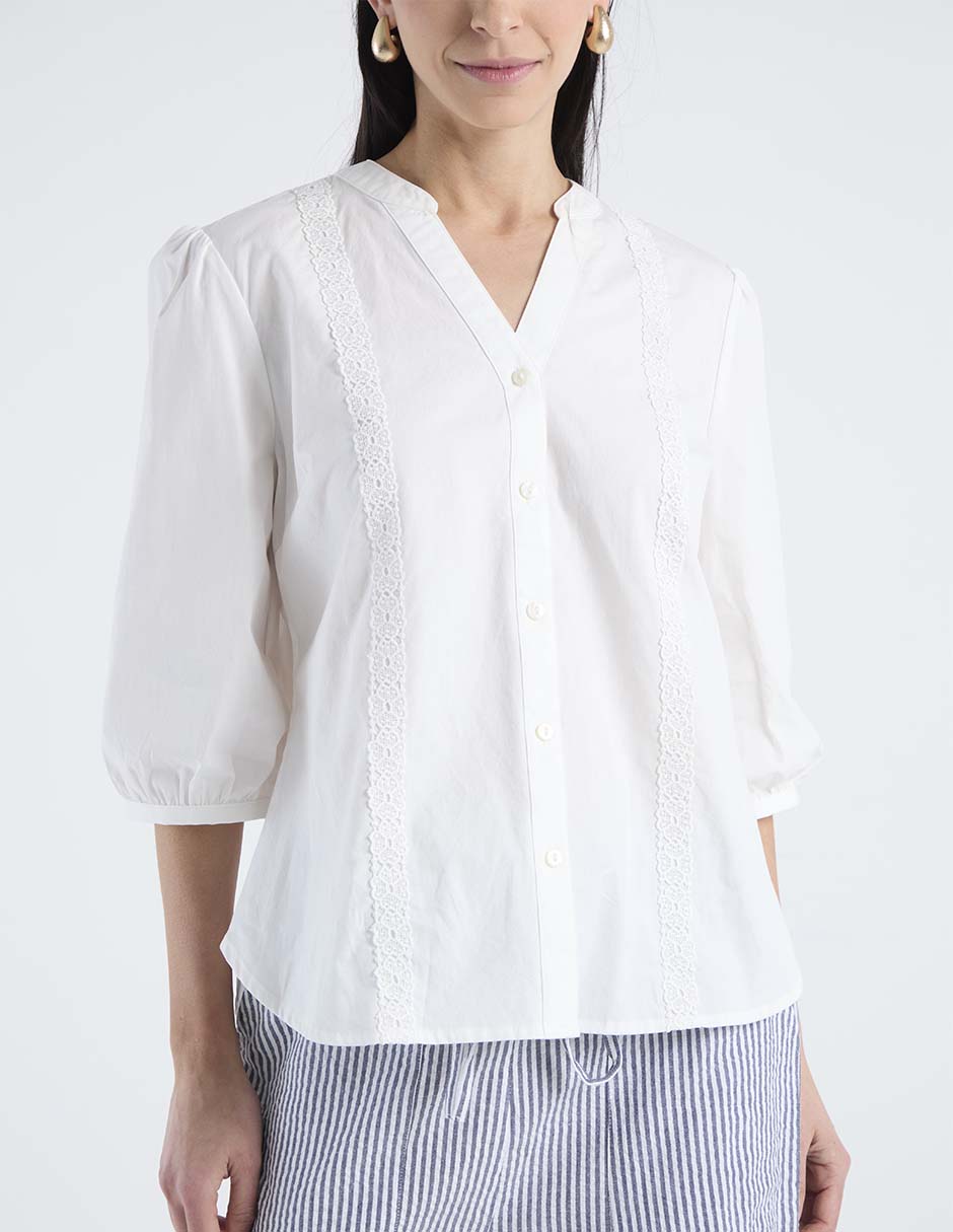 Blusa manga 3/4 para mujer 3