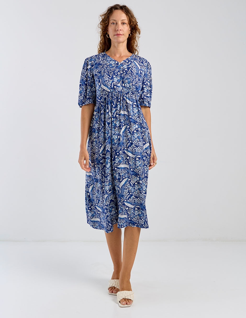 Vestido midi casual para mujer 2