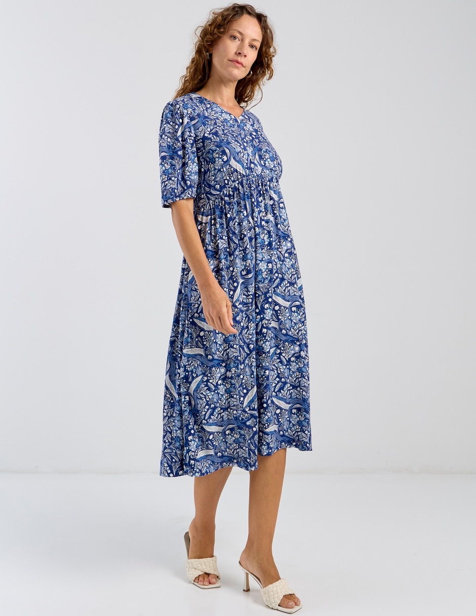 Vestido midi casual para mujer 3