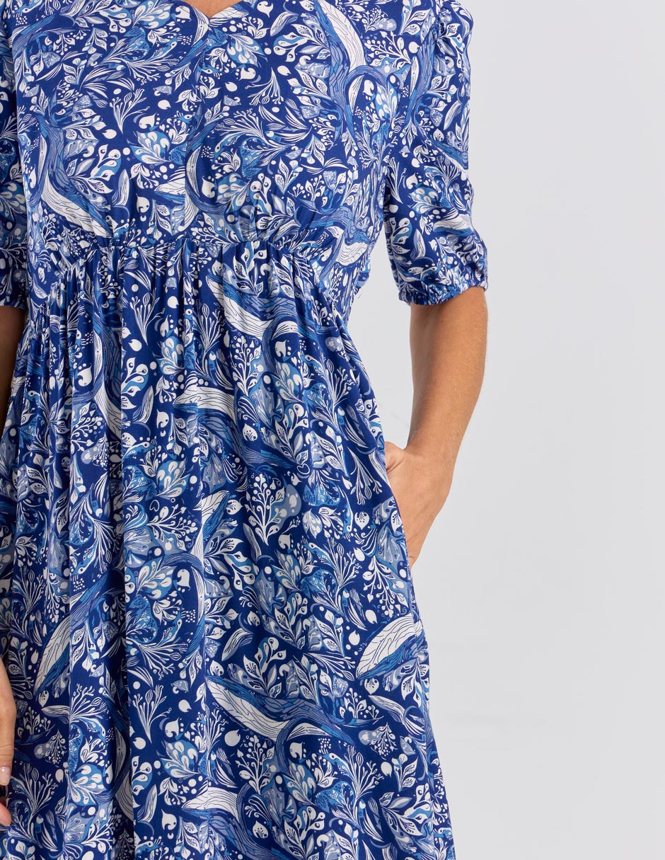 Vestido midi casual para mujer 5