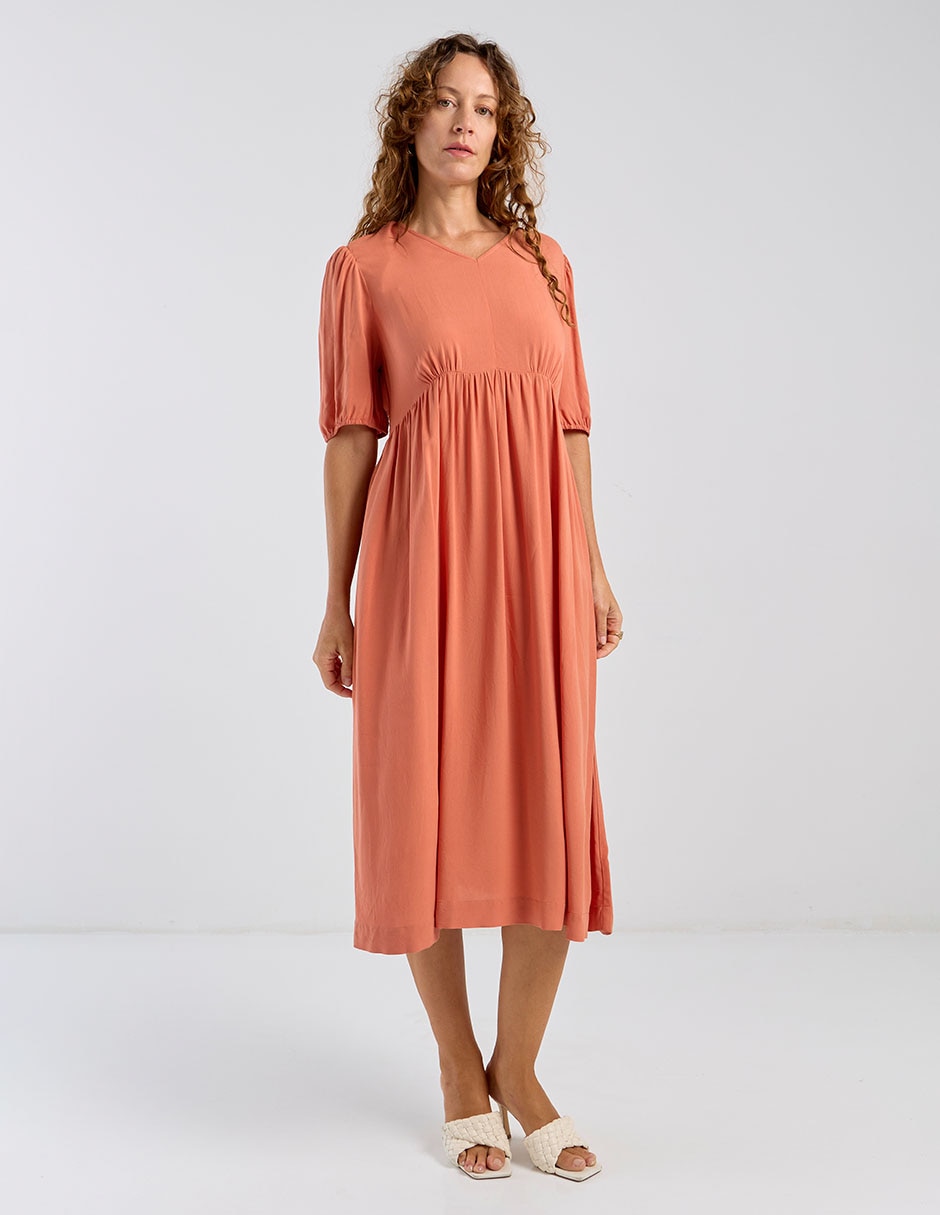Vestido midi casual para mujer