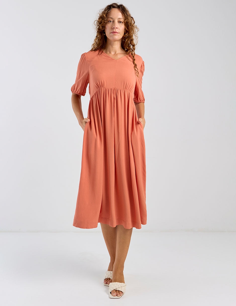 Vestido midi casual Weekend para mujer