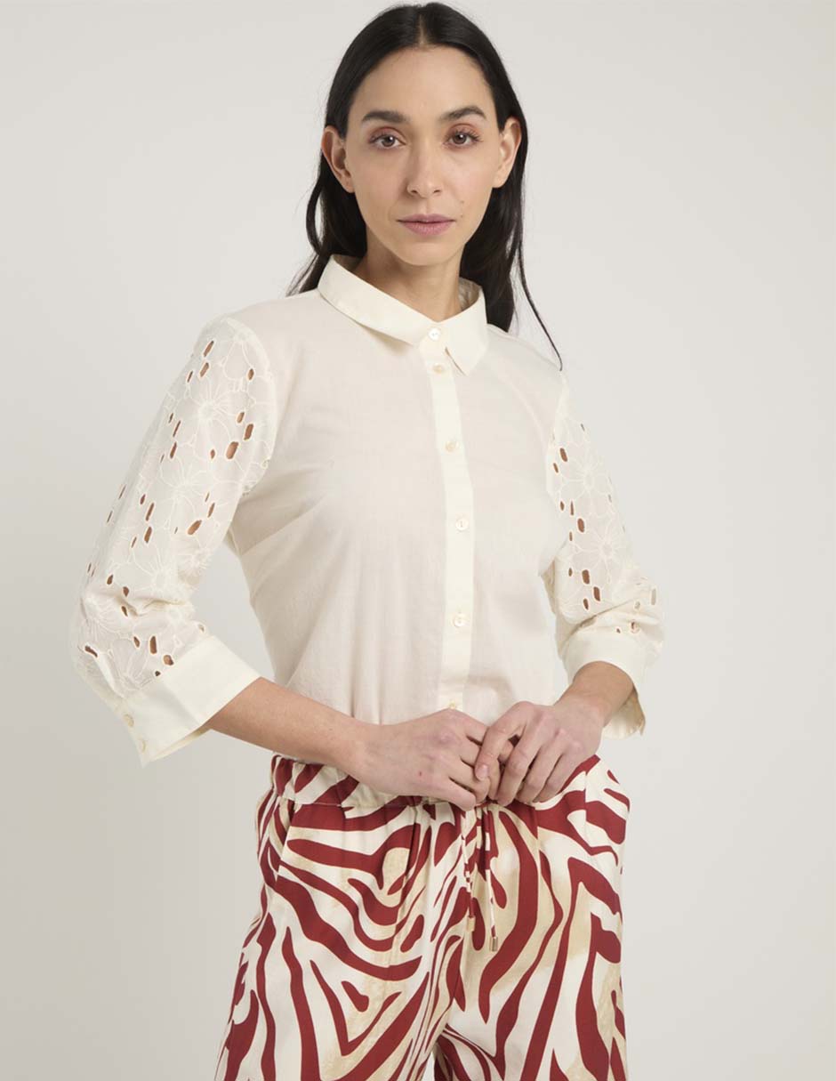 Blusa manga 3/4 para mujer 1